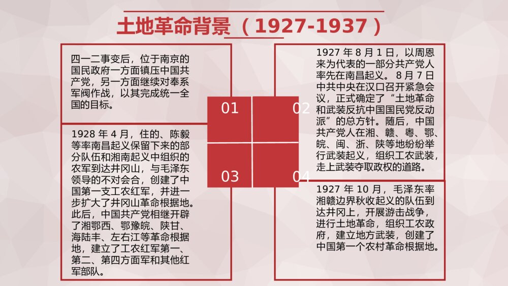 长征精神教育主题PPT课件下载5