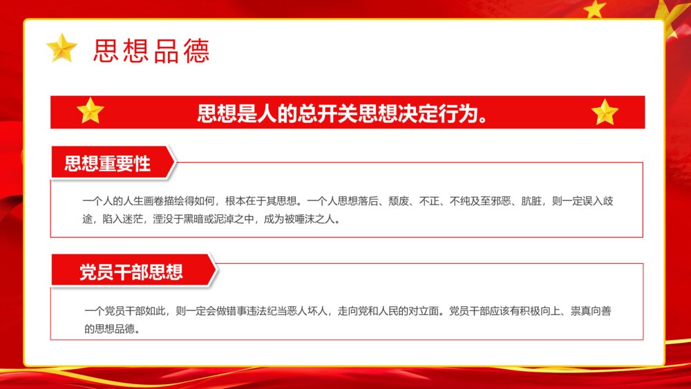《党员干部立四德》党建党风党政宣传教育专题培训讲座PPT课件9