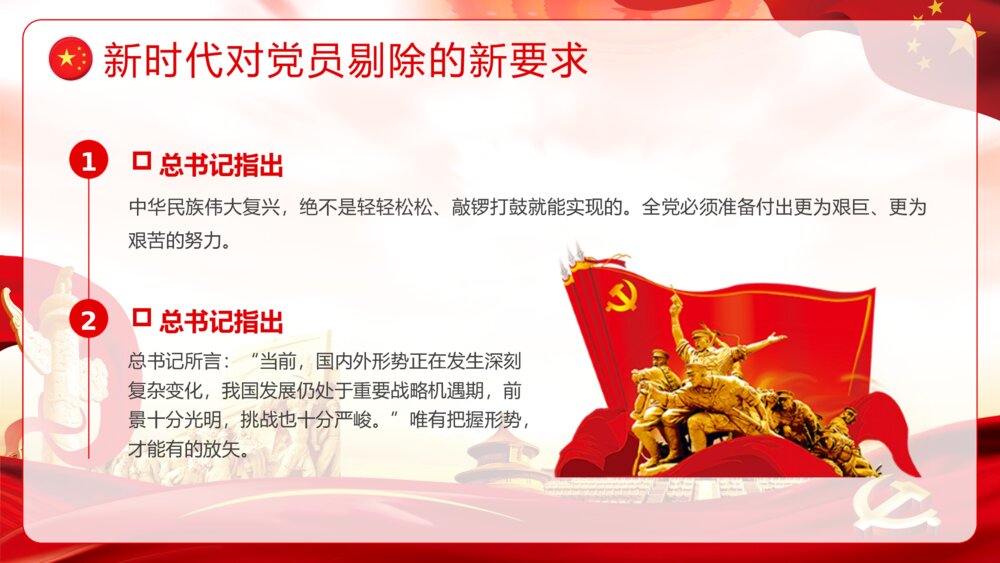 《党政风做新时代的合格党员》党课解读学习PPT课件下载5