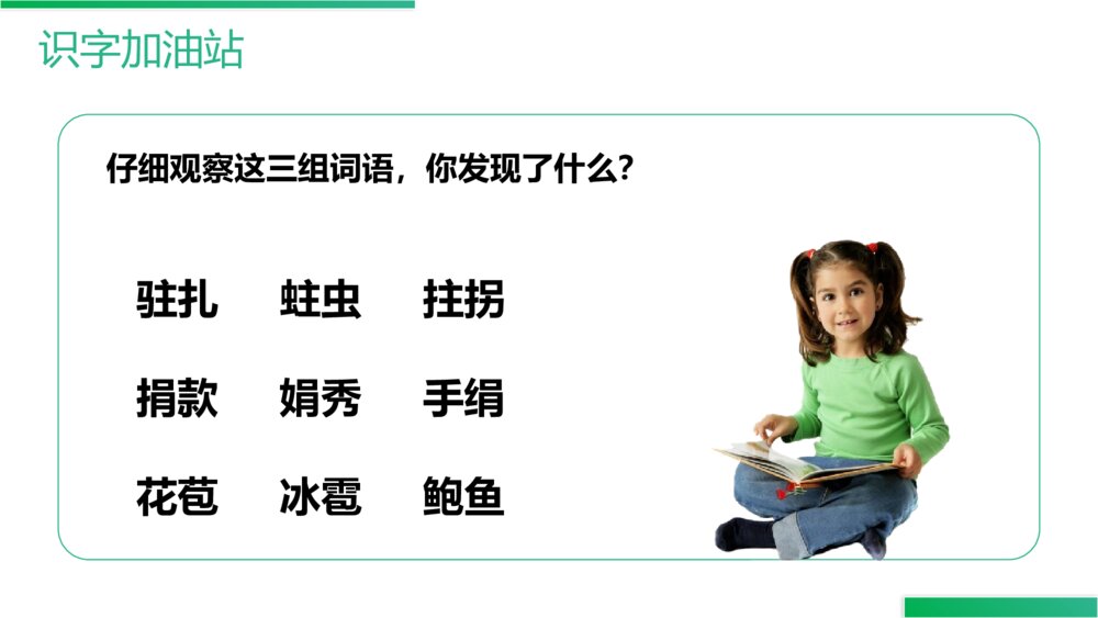 人教版四年级语文上册《语文园地(二)》PPT精品课件5