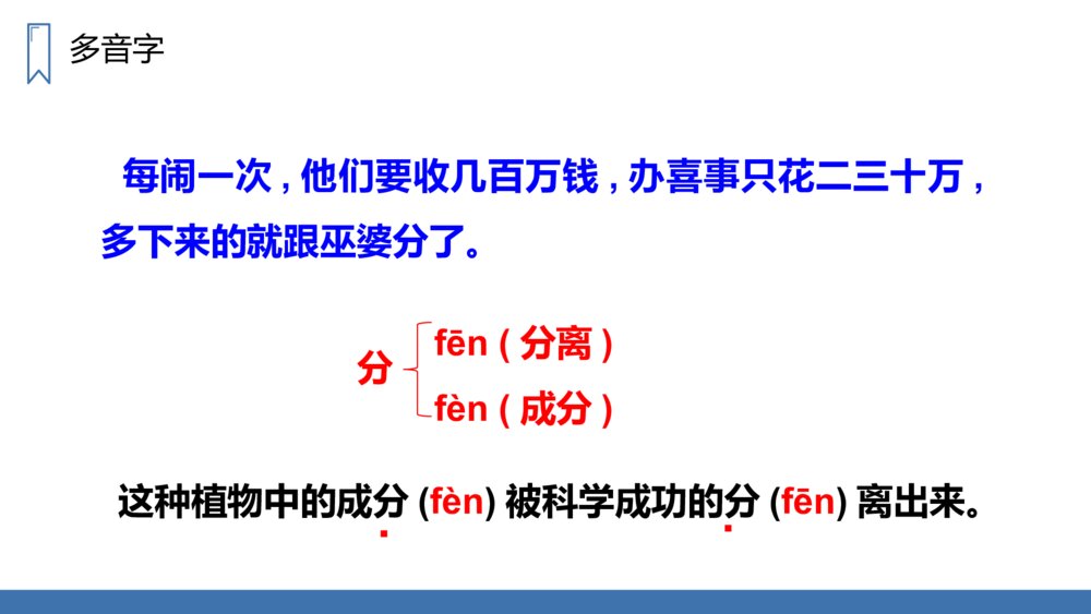 人教版四年级语文上册《西门豹治邺》PPT课件8