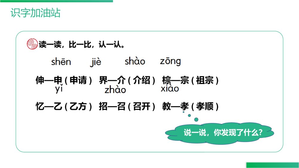 人教版三年级语文上册《语文园地(三)》PPT精品课件9