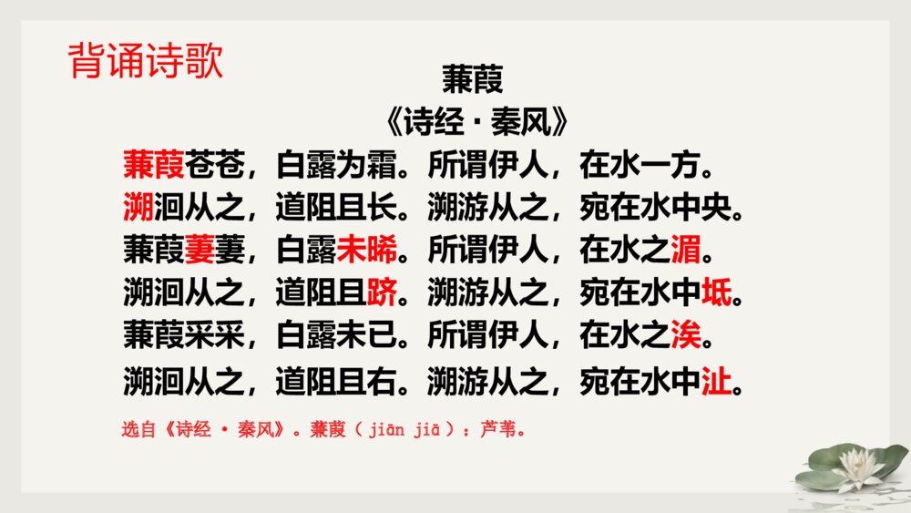 部编版八年级语文下册古诗词复习PPT课件(共31张)6