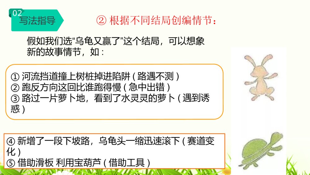 部编版语文四年级下册第八单元习作：故事新编PPT课件下载6