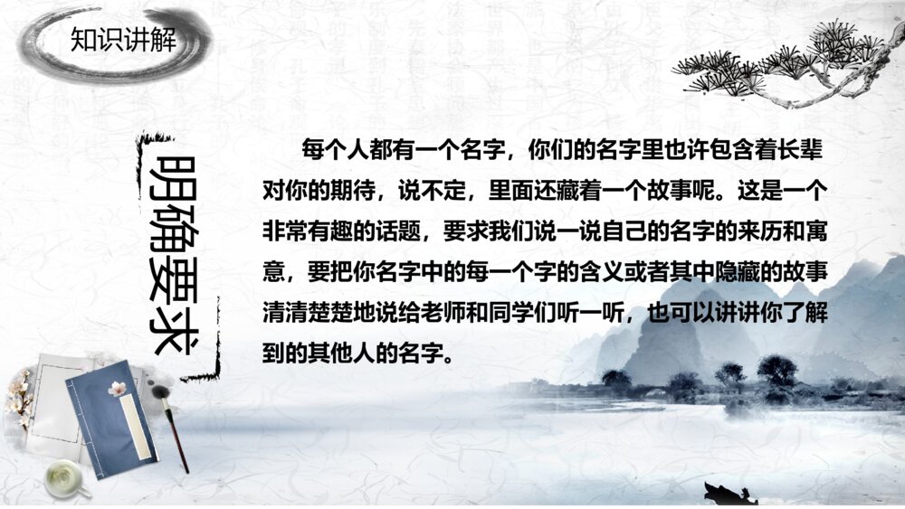 部编版三年级语文上册第四单元 口语交际:名字里的故事 教学课件PPT下载7
