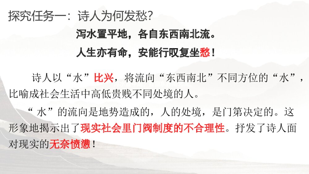 《拟行路难》统编版高中语文选择性必修下册PPT课件10