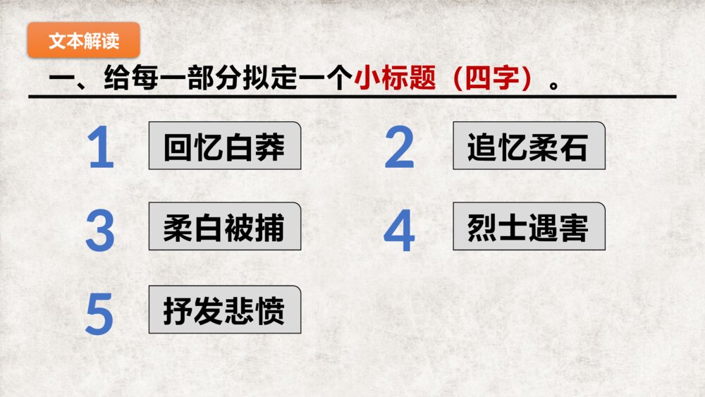 《为了忘却的记念》高中语文选择性必修中册PPT课件8