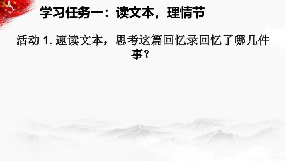 《大战中的插曲》高中语文选择性必修上册PPT教学课件10