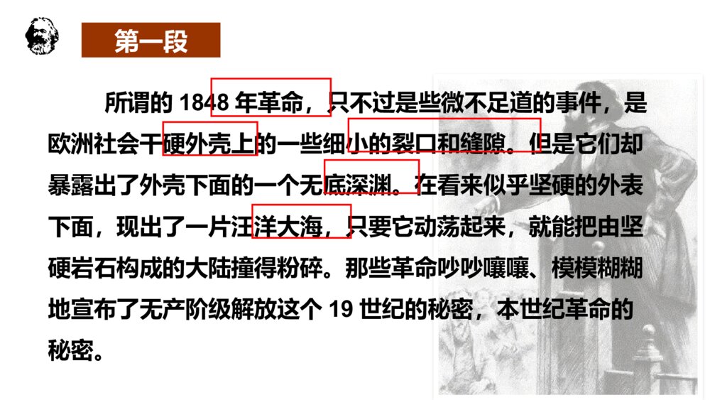 《在人民报创刊纪念会上的演说》高中语文必修二 PPT课件下载5