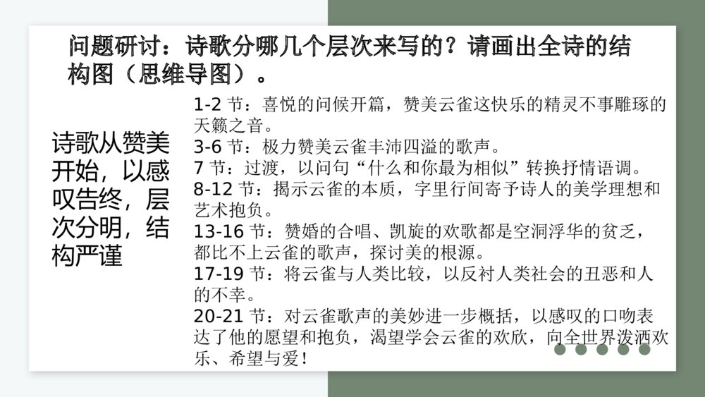 《致云雀》高中语文统编版必修一PPT课件8