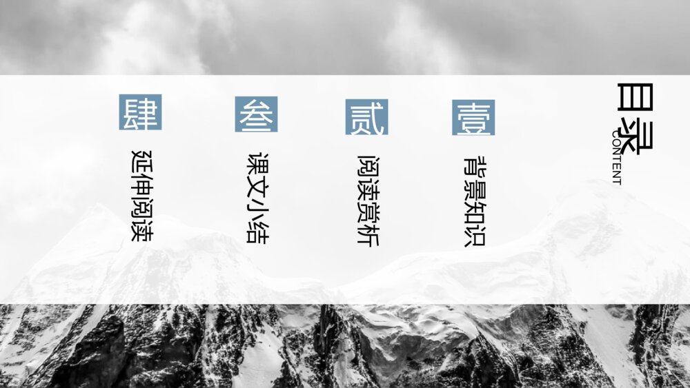 《峨日朵雪峰之侧》统编版高中语文必修一PPT课件2