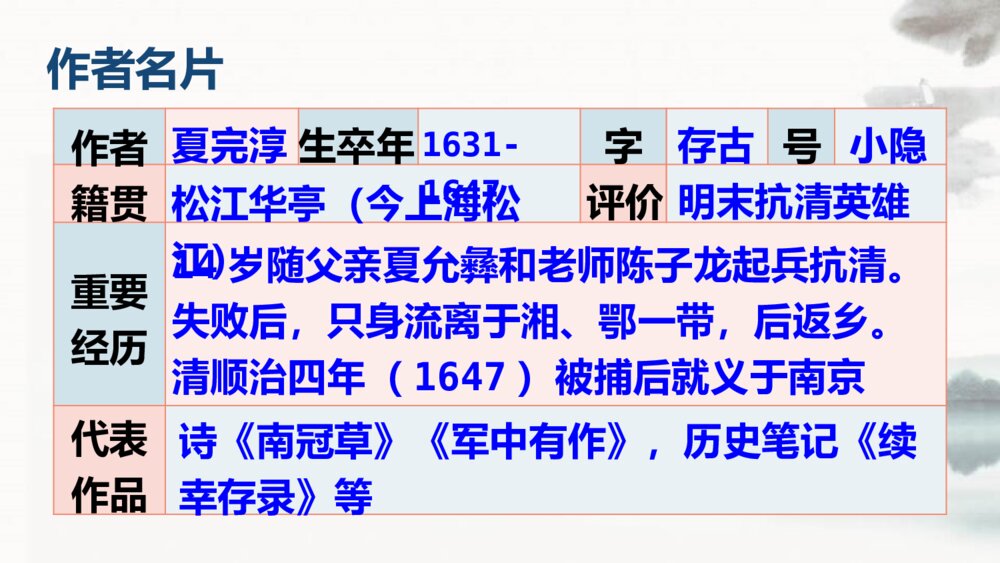 《别云间》部编版九年级语文下册课外古诗词诵读PPT课件下载2