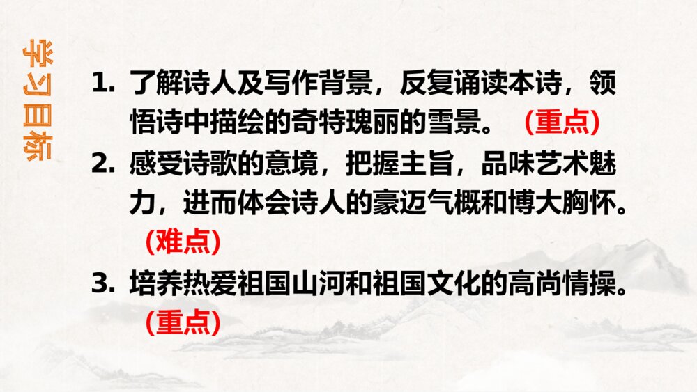 《白雪歌送武判官归京》九年级语文下册PPT课件2