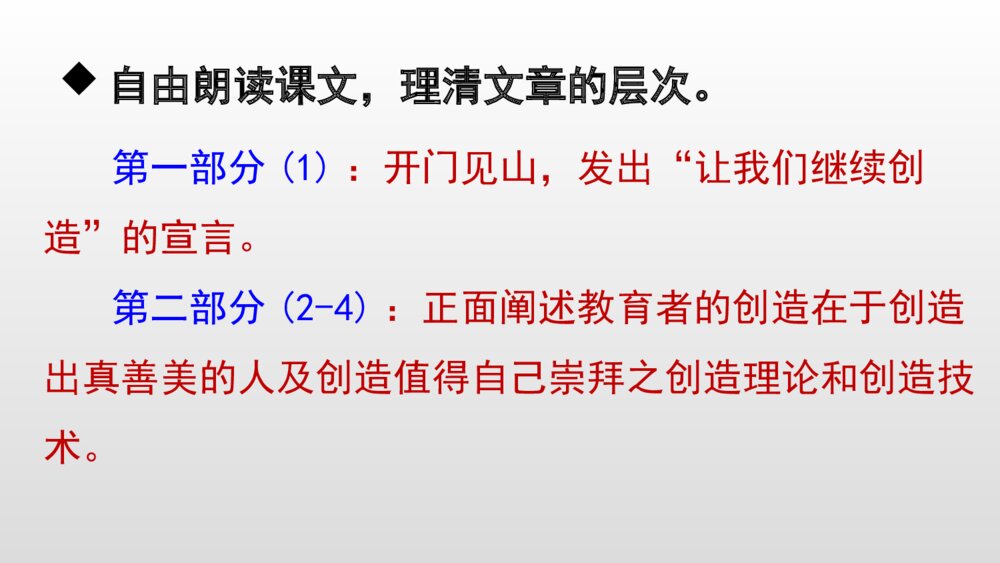 《创造宣言》部编版九年级语文上册PPT课件下载10