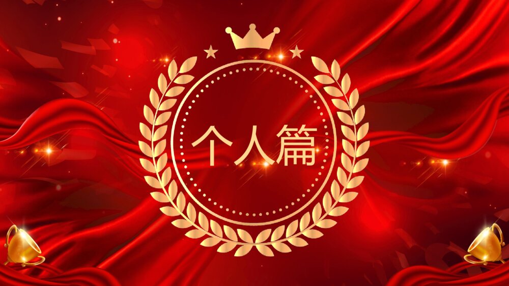 新年员工颁奖典礼表彰大会PPT课件3