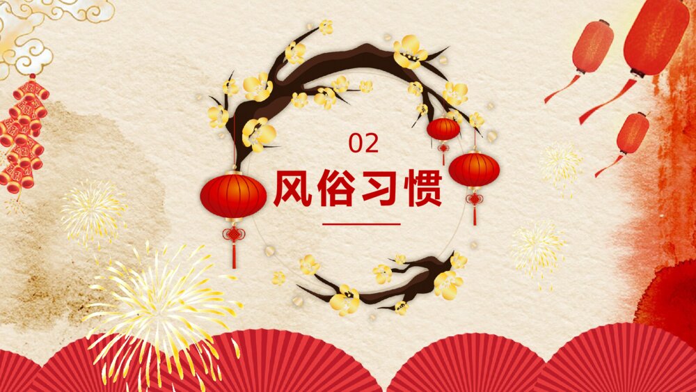 传统春节习俗介绍PPT课件下载9