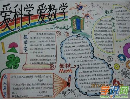 小学六年级数学知识手抄报 小学六年级手抄报