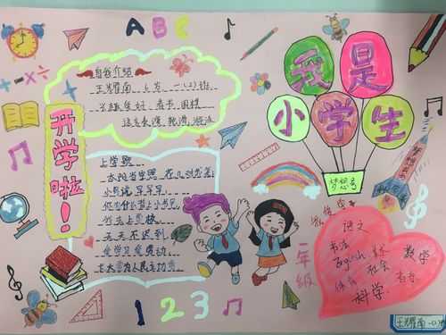 我是小学生主题画手抄报 小学生手抄报