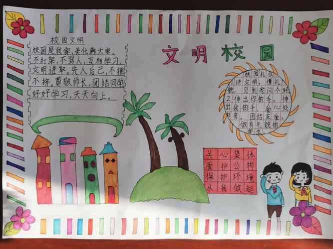 最新小学生文明手抄报 小学生文明手抄报