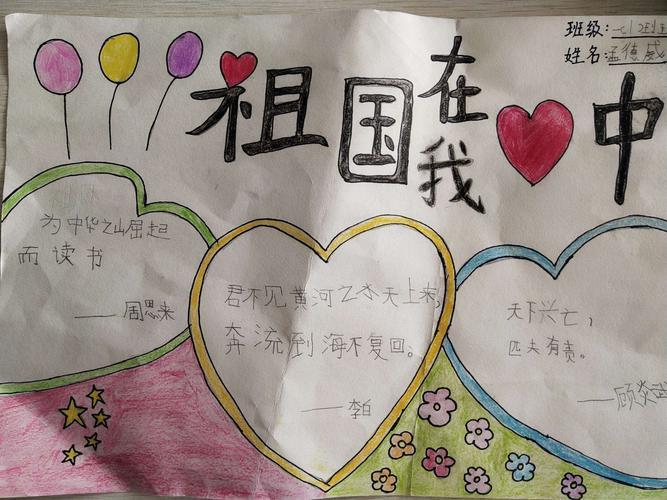 小学二年级喜迎国庆手抄报 小学二年级手抄报