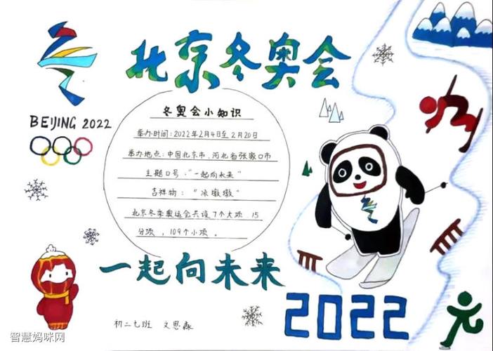 2024十四冬运会手抄报 手抄报图片大全集