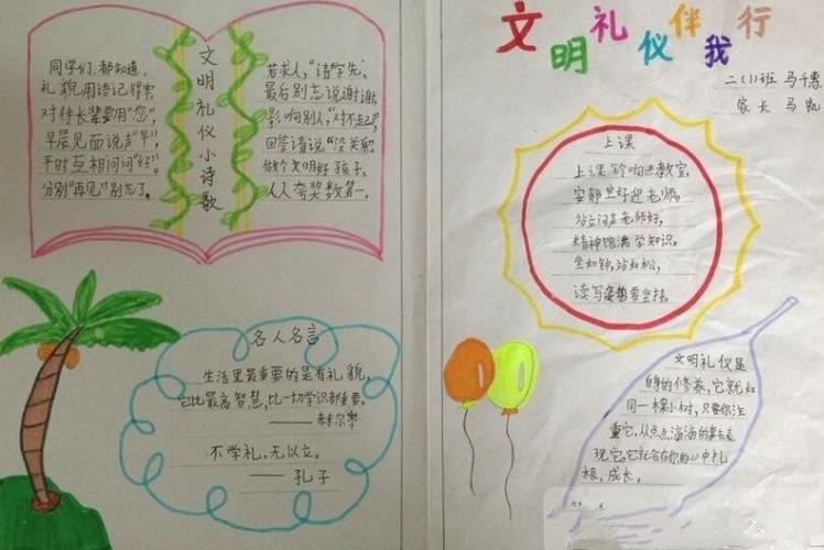 幼儿智力发展正常手抄报 幼儿手抄报