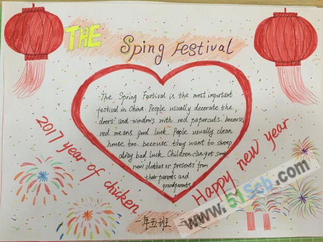 springfestval手抄报 手抄报简单又漂亮