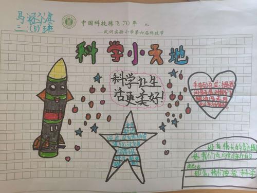 关于小学生科技的手抄报 小学生科技手抄报