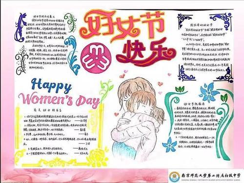 3月8女神节手抄报 手抄报图片大全集