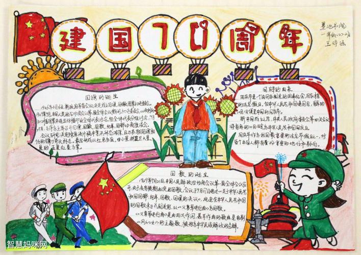 庆祝新中国成立72周年手抄报 祖国成就手抄报