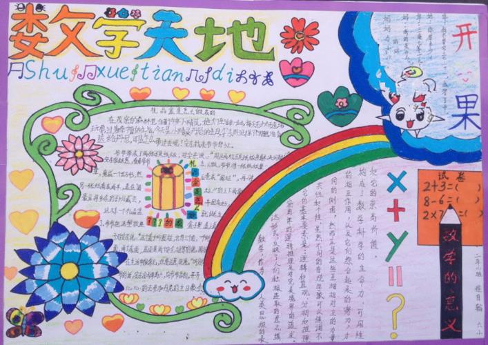 小学四年级最好看的手抄报 小学四年级手抄报