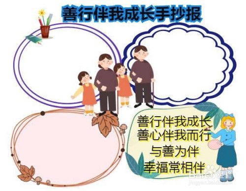 4k善言善行手抄报 手抄报图片大全集