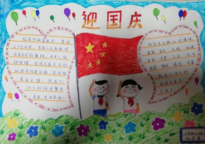 国庆小报图片大全手抄报 国庆小学生手抄报