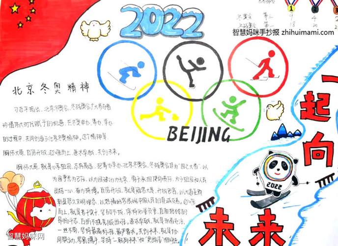 2023冰墩墩手抄报 2023手抄报