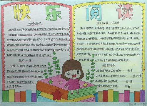 阅读记录卡小学五年级手抄报 小学五年级手抄报