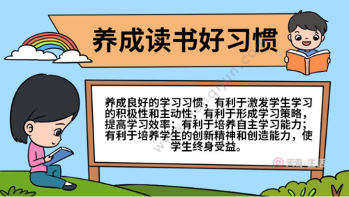 关于日常行为习惯的手抄报 行为习惯手抄报