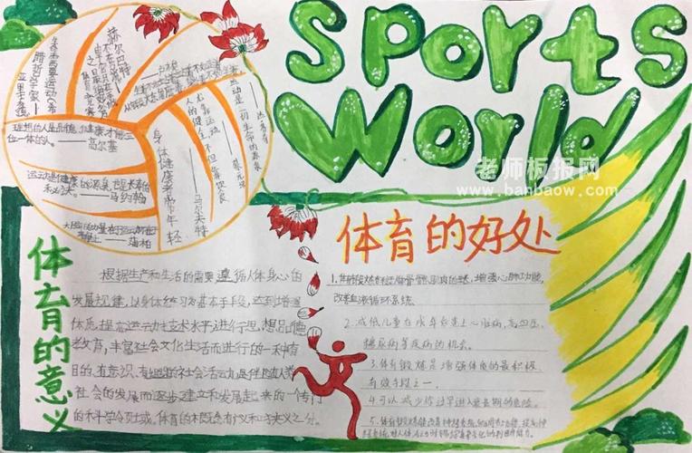 关于小学生体育的手抄报 小学生体育手抄报