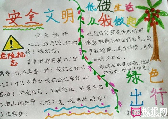 小学二年级环保教育手抄报 小学二年级手抄报