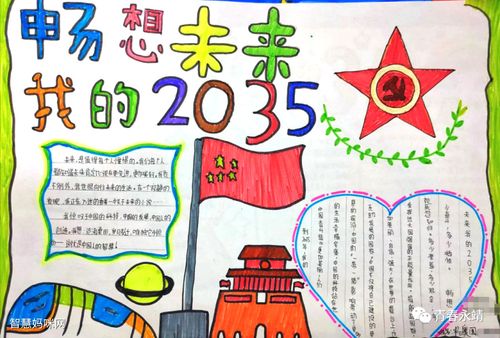 《2035年的我》手抄报 5年级手抄报