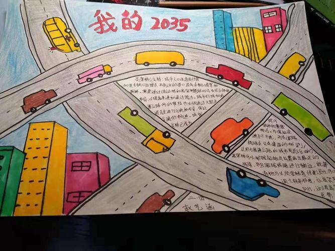 我的2035年远景目标手抄报 5年级手抄报