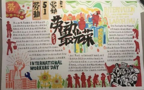 2025年“劳动教育周”||“感劳动之韵”劳动主题教育手抄报图片（2张）