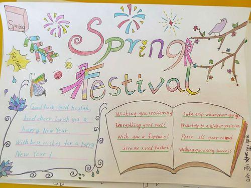 有关springfestival的手抄报 手抄报图片大全集