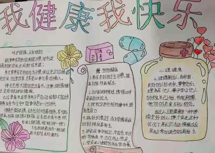 小学生健康的知识手抄报 小学生健康手抄报