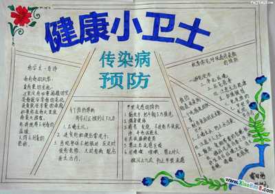 小学生健康的知识手抄报 小学生健康手抄报