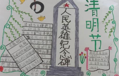 小学生纪念英烈手抄报 小学生手抄报