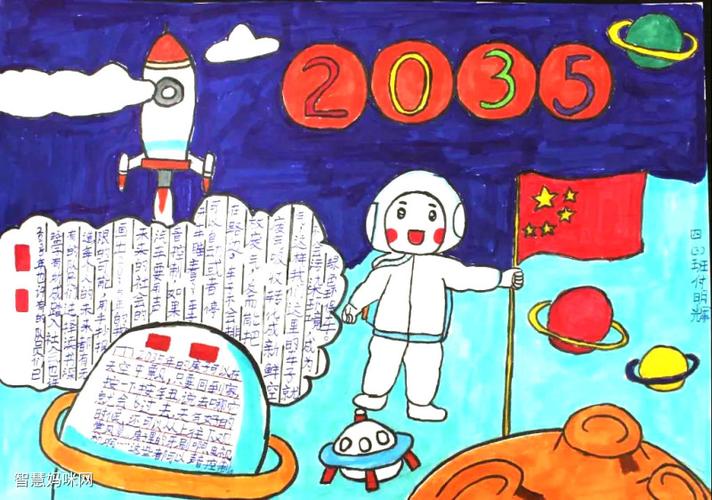 二年级我的2035年手抄报 5年级手抄报