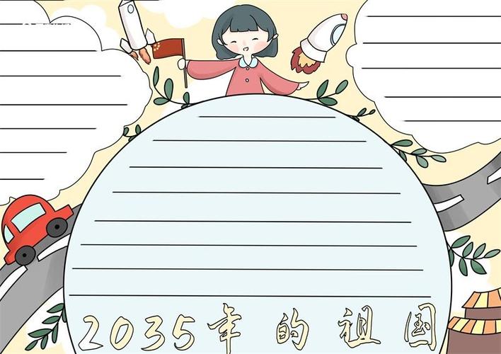 畅想2035后祖国美好明天手抄报 2023手抄报