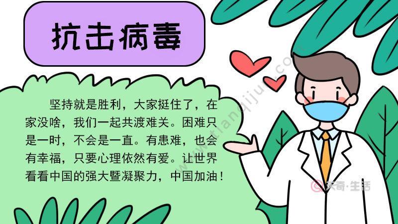 新型冠状病毒手抄报 手抄报图片大全集