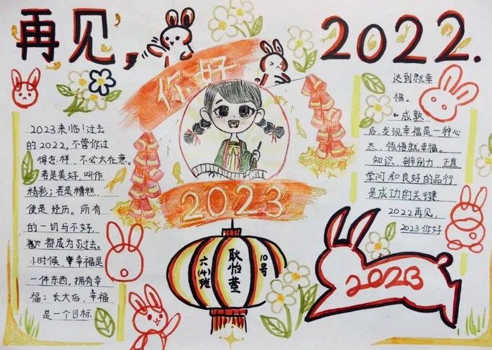 关于新年2023年手抄报 2023手抄报