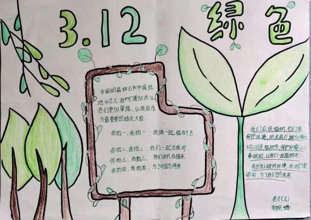 植树节手抄报简单又 植树节手抄报简单又漂亮 一等奖 